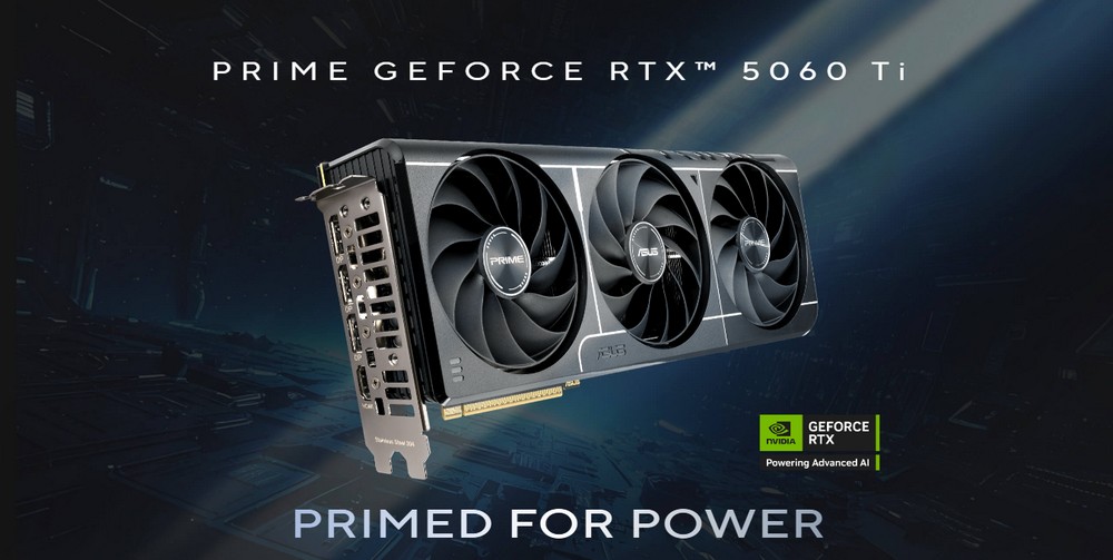خرید کارت گرافیک ASUS PRIME RTX 5060 Ti 16GB از ترسیمگران خرید کارت گرافیک ASUS PRIME RTX 5060 Ti 16GB از ترسیمگران