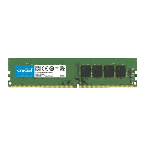 Crucial DDR5 4800 نمای روبروی Crucial DDR5 4800