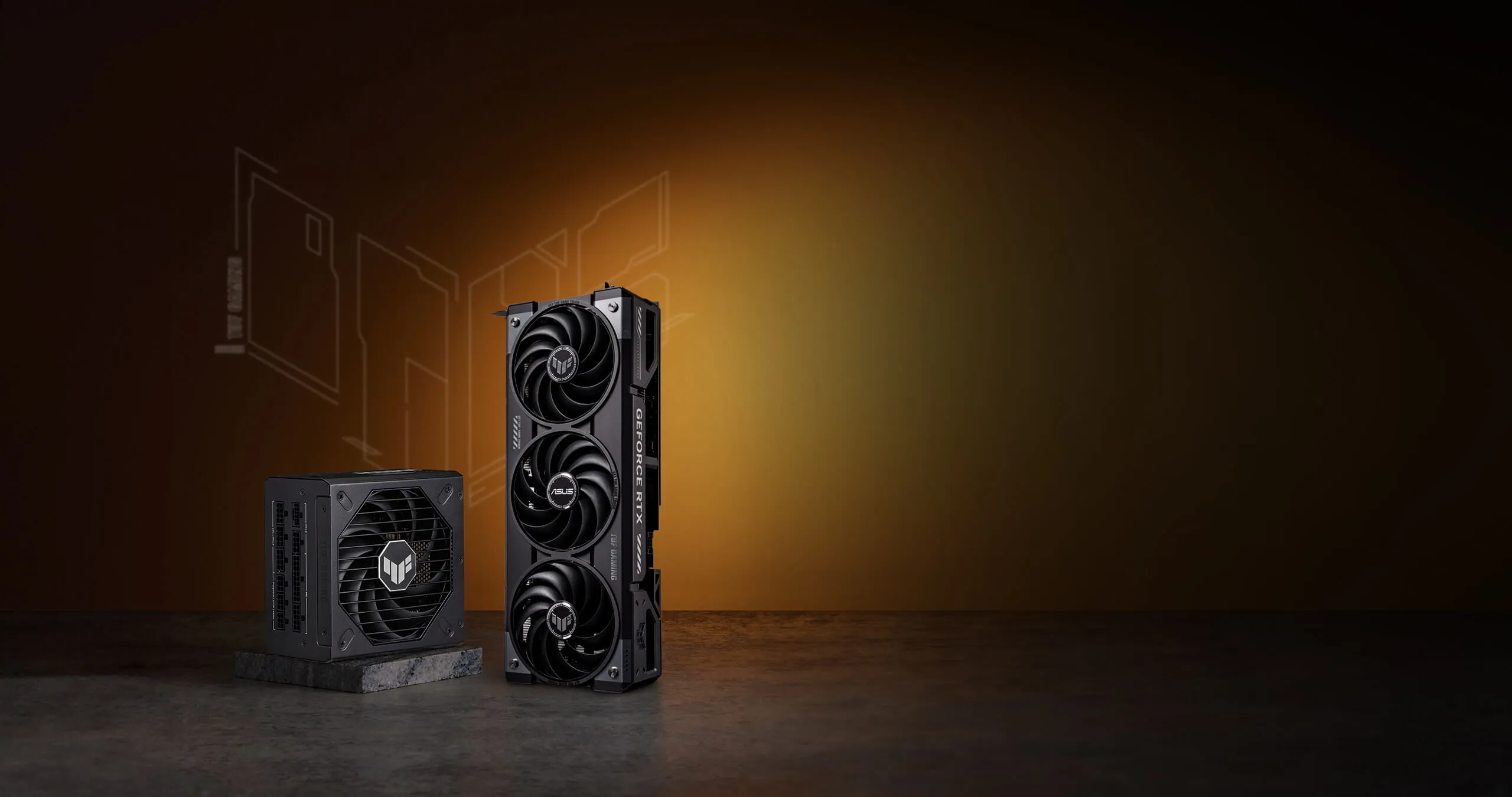 خرید ASUS TUF RTX 5070 Ti 16GB GDDR7 OC | کارت گرافیک ایسوس TUF با گارانتی ترسیم‌گران