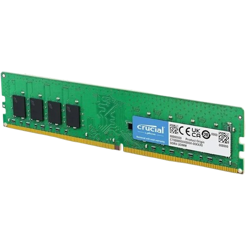 نمای زاویه دار Crucial 8GB DDR4 3200MHz