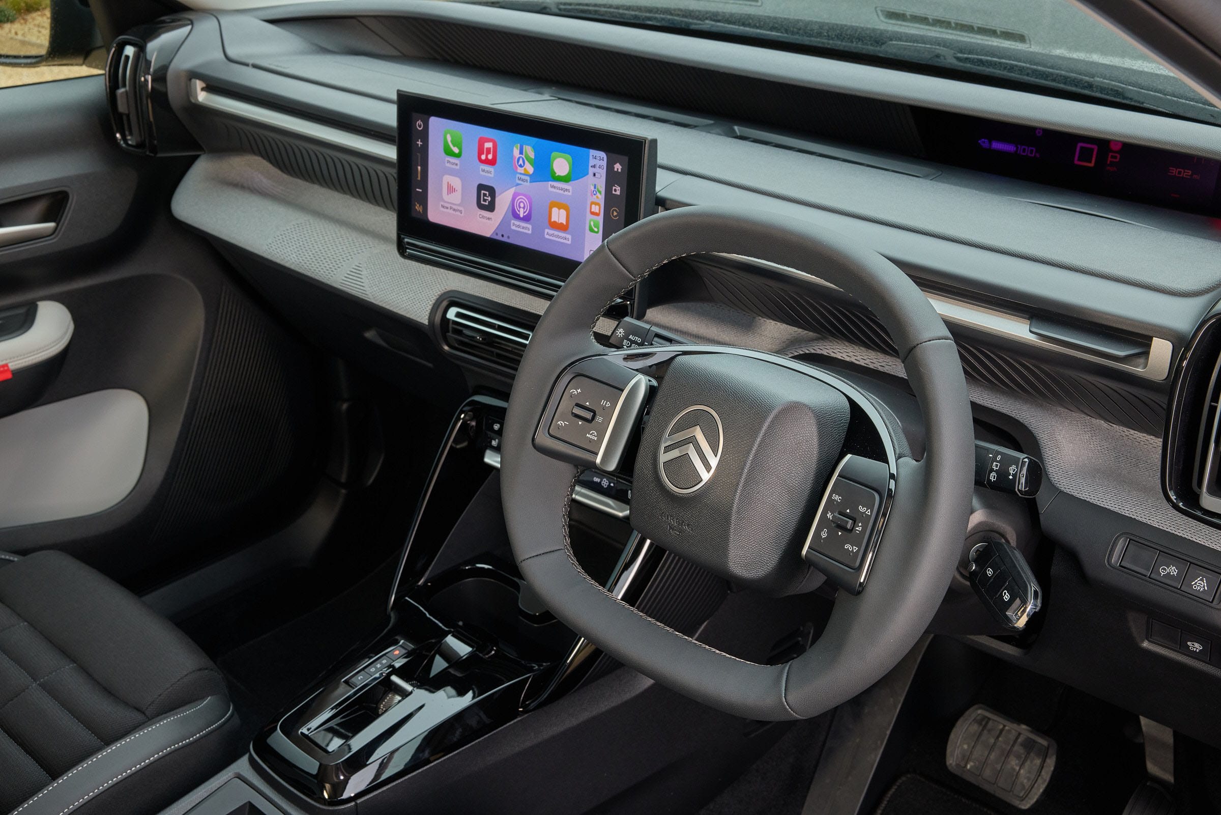 کابین و داشبورد سیتروئن e-C3 Aircross