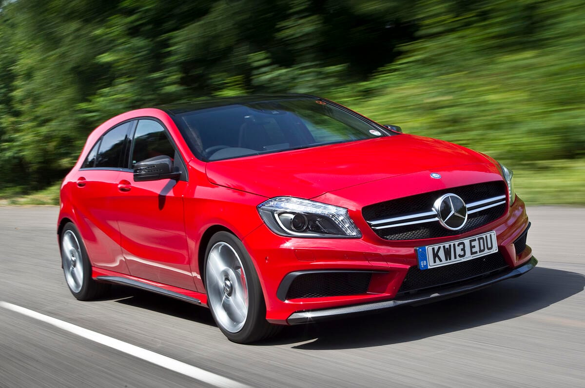 مرسدس بنز A45 AMG نمای جلو