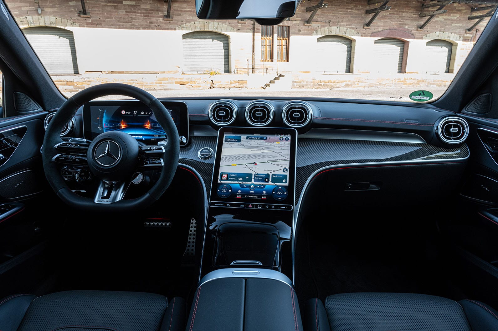 داشبورد مرسدس AMG C43