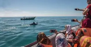 ورود به جزیره کیش پس از سفر زمینی از شیراز