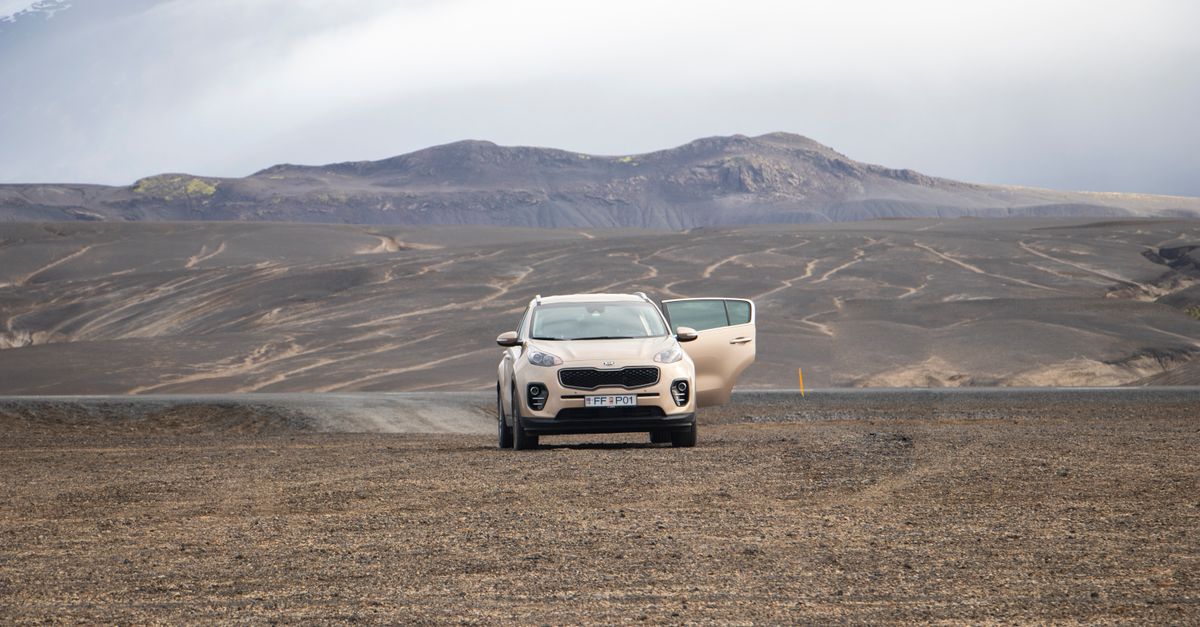 سفید Kia Sportage
