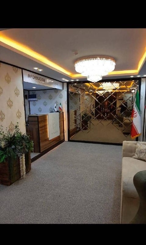راهروی طبقات هتل لاچین قشم