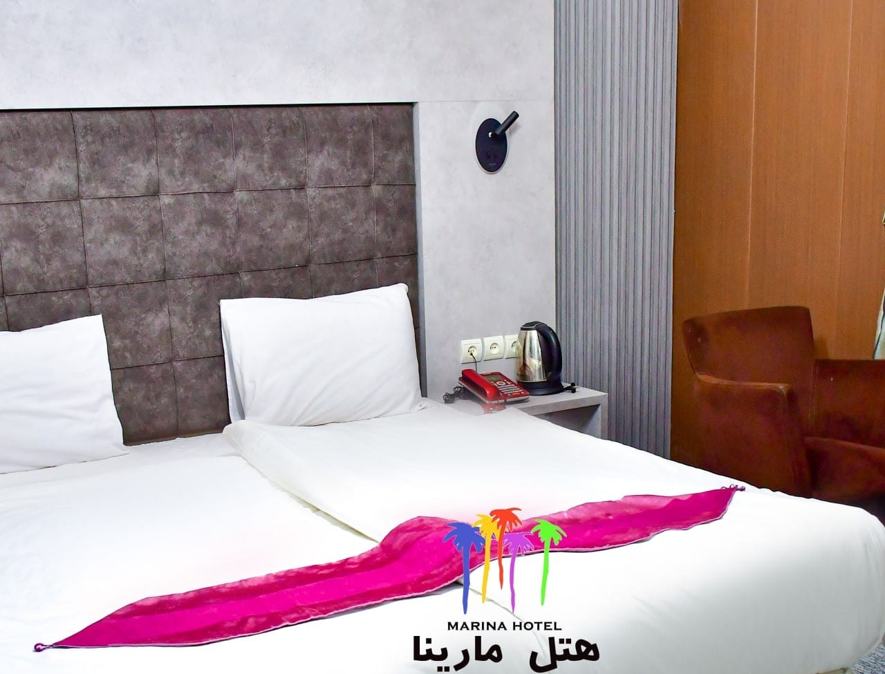 اتاق دوتخته دبل هتل مارینا ۱ قشم