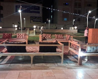 راهرو هتل صدف قشم