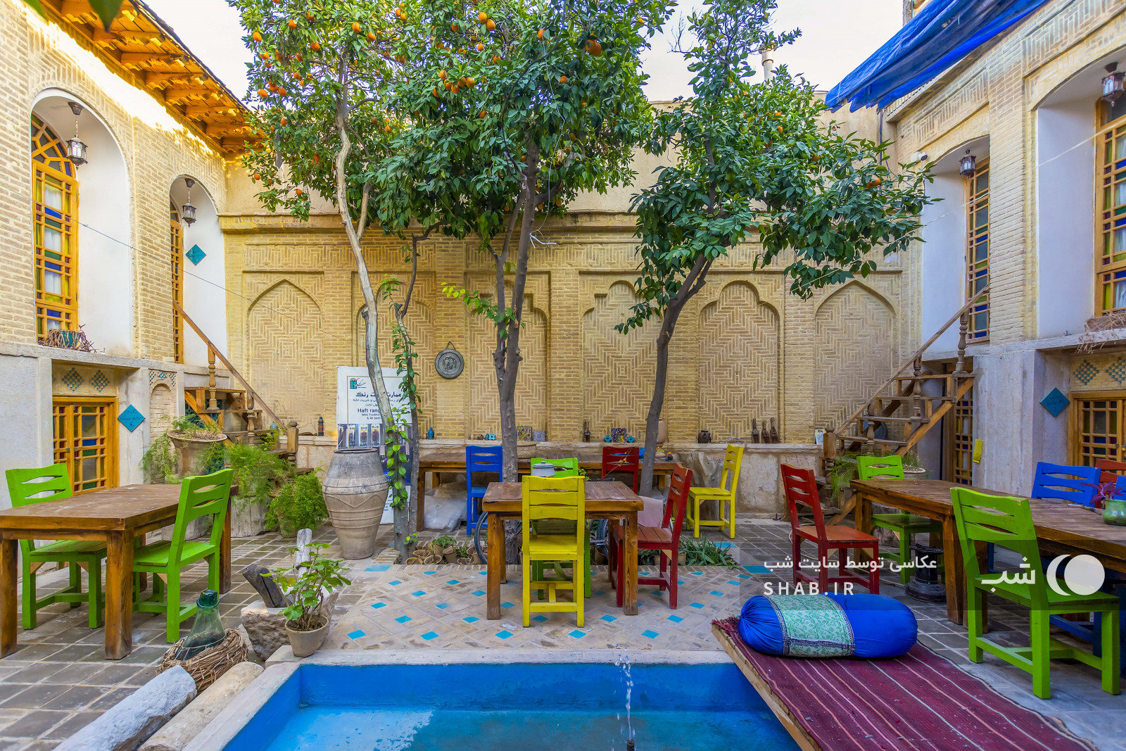 اقامتگاه "عمارت هفت رنگ" اتاق هفت پیچ