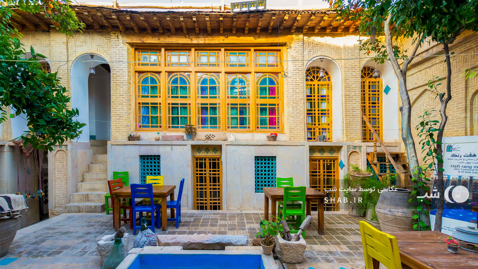 اقامتگاه "عمارت هفت رنگ" اتاق هفت پیچ